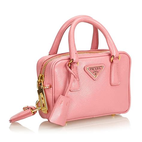 borsa prada chiusura calamita|Borse Prada in Pelle Rosa .